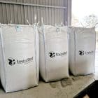Large EnviroBed tote bags for sustainable waste collection and disposal.