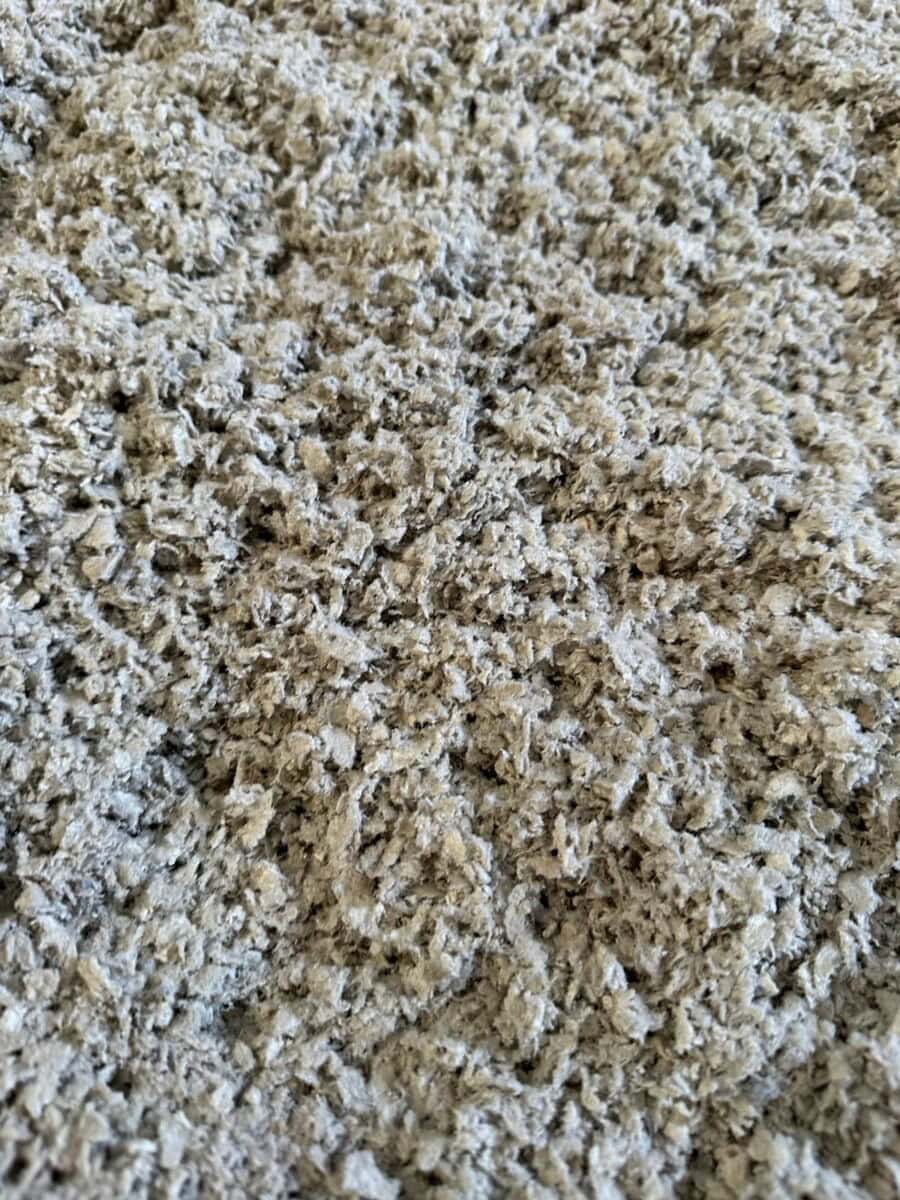 Close-up of StableBoost equine bedding showing soft, absorbent material for horse comfort and hygien.